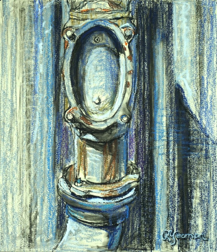 Cockatoo Island Study - Vintage Drain Pipe
